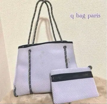[ q bag paris ] 토트백 파우치 포함 마더백