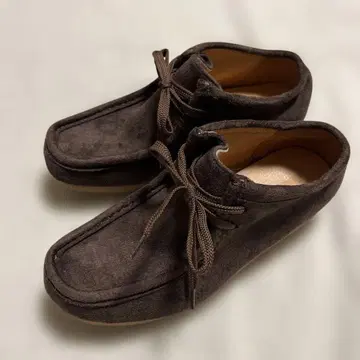 FREAK'S STORE 페이크 스웨이드 모카신 숏부츠 러버 솔