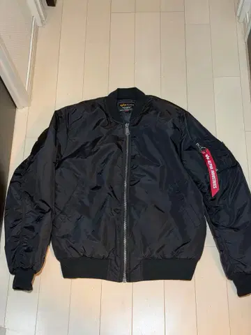 새상품 MA-1 OXFORD FLIGHT JACKET 블랙