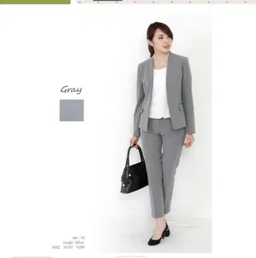 새상품급 일본제 Clease 노카라 수트 그레이 M