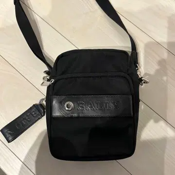 BALLY 블랙 나일론 숄더백