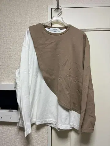 cullni 크루니 레이어드 티셔츠 롱 슬리브 T셔츠