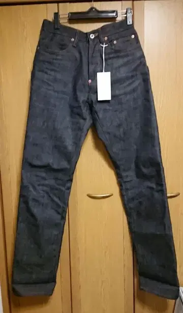 SUGARHILL 모던 데님 스트레이트 팬츠