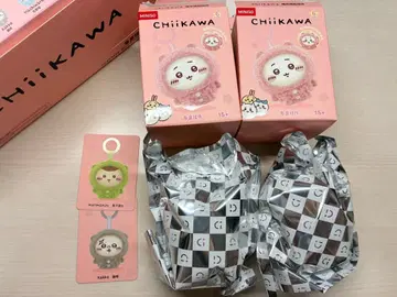 MINISO x 치이카와 (먼작귀) 페이스 체인지 마스코트 밤만쥬 랏코