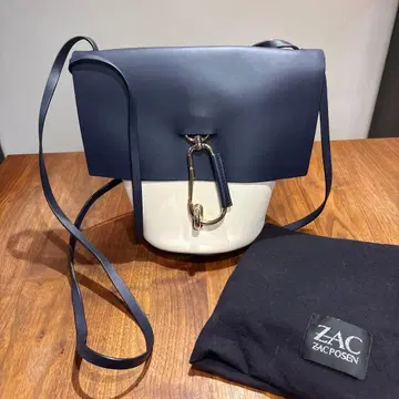 Zac Posen 바이컬러 숄더백