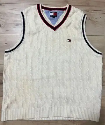 [브랜드품] TOMMY HILFIGER 스웨터 베스트 M