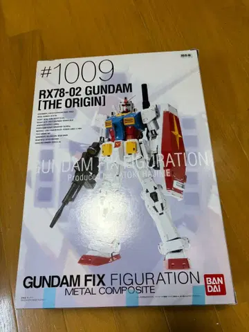 반다이 건담 FIX 메탈 콤포짓 시리즈 오리진 건담 중고품