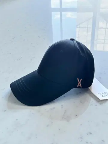 미사용 새상품 택 포함 VARZAR 바자르 CAP 블랙