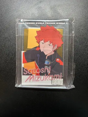 월드 트리거 와토리 아크릴 블록 미나카미 사토시