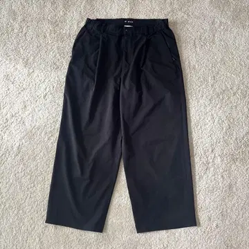 new balance WTT105 WIDE 블랙 와이드 팬츠