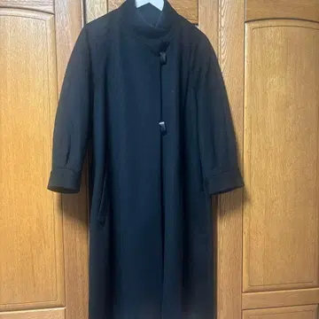 새상품급 Miss Onward 캐시미어 블랙 롱 코트