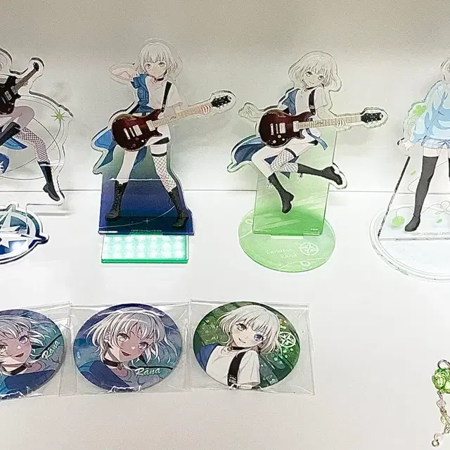 뱅드림 마이고 카나메 라나 아크릴 스탠드 캔뱃지 양도판매