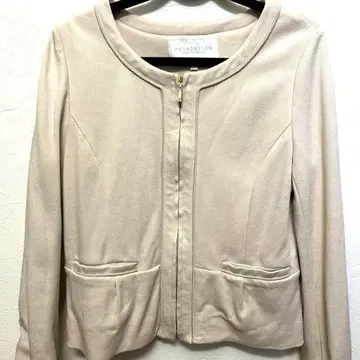 프로포션 바디 드레싱 노카라 자켓