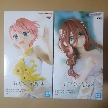 미개봉 5등분의 신부 이치카 미쿠 피규어 세트