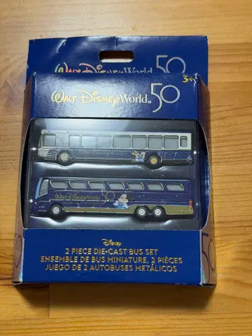 월트디즈니 월드 50주년 트랜짓 버스 세트