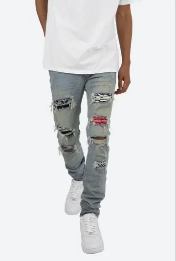 [mnml] X214 Stretch Denim Blue 28인치