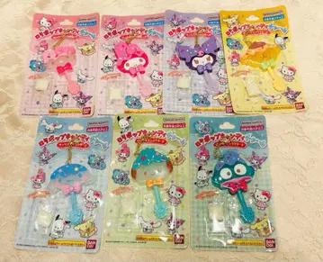 미개봉 새상품 산리오 캐릭터즈 롤리팝 캔디 참 전 7종 세트