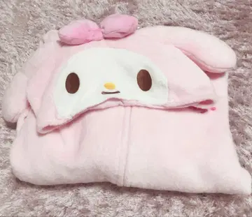 마이멜로디 후드 부착 룸웨어 핑크