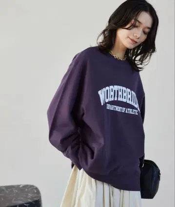 BARNYARDSTORM / 로고 BIG 맨투맨 / 퍼플