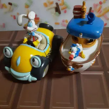 초레어 USA 디즈니 도날드 로저 래빗 자동차 완구