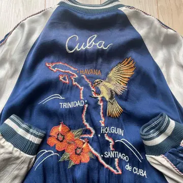 Natural VINTAGE GOA 리버서블 긴팔 스카잔 사이즈 F