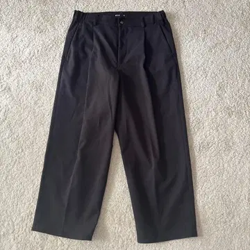 new balance WTT105 WIDE 블랙 와이드 팬츠