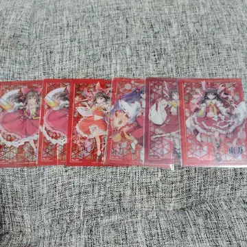 동방 트레이딩 클리어 카드 컬렉션 하쿠레이 레이무