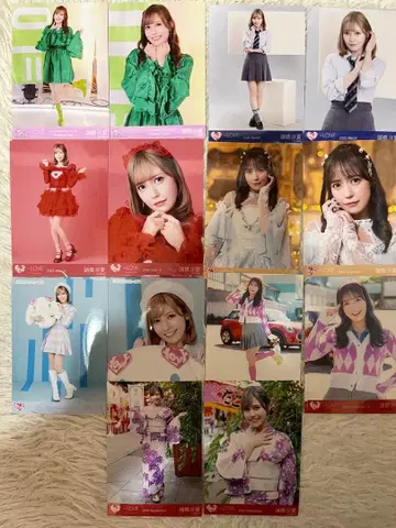 모로하시 사나 브로마이드 묶음 판매 30장