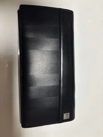 Calvin Klein 블랙 가죽 장지갑