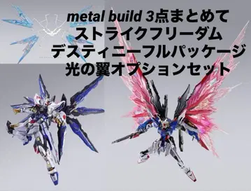 메탈 빌드 스트라이크 프리덤 데스티니 풀 패키지 빛의 날개