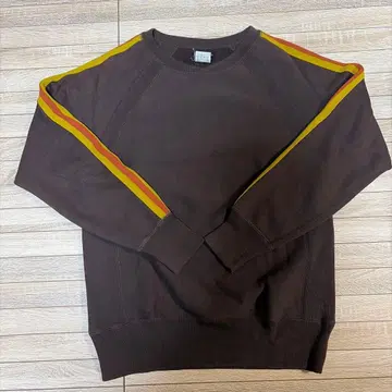 ENGINEERED GARMENTS 브라운 맨투맨 S