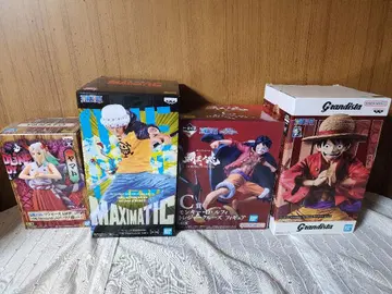 원피스 피규어 묶음 판매 4체 세트 야마토 로우 루피 미개봉