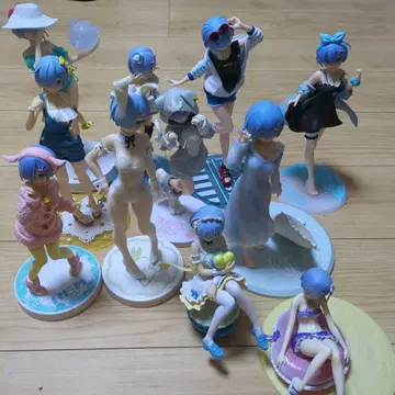 렘 피규어 세트 묶음 판매