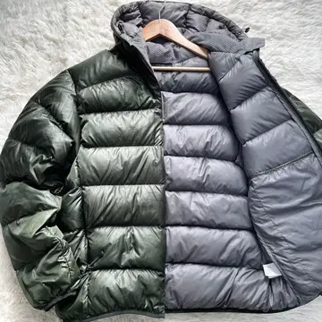 컨디션 최상 몽벨 다운 자켓 라이트 알파인 초경량 그린 M