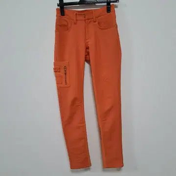 댄스 위드 드래곤 여성용 골프 팬츠 오렌지 컬러