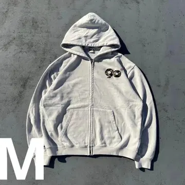 9090 90Logo Assort Zip Hoodie 더블 지퍼 후드티