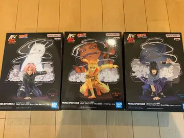 나루토 사스케 사쿠라 삼두마 피규어 패널