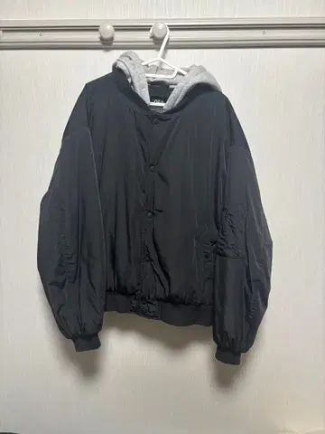 ZARA MA1 후드 부착 XL 사이즈