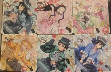 귀멸의 칼날 ufotable TOGO 토끼 해 AGF 코스터 컴프 세트