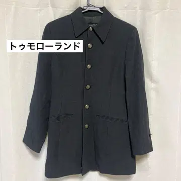 새상품급 투모로우랜드 테일러드 자켓 블랙 그레이 자켓