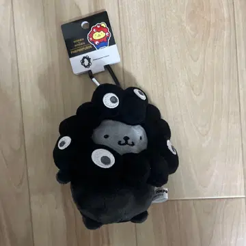 [카라비너 부착] 미야쿠미야쿠 변신 봉제 인형 블랙미야쿠 폼폼푸딩