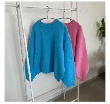 안나 시마무라 콜라보 빅 니트 풀오버 M 사이즈