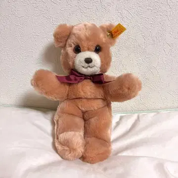 1990년대 STEIFF 슈타이프 테디베어 빨간색 리본