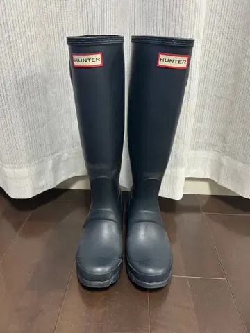 HUNTER 레인부츠 롱 부츠 장화 헌터