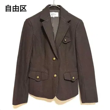 자유구 온워드켄잔 자켓 모 100% 버튼 포켓 새상품급