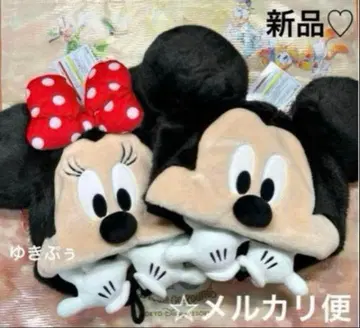 디즈니 미키 미니 팬캡 모자 페어 새상품