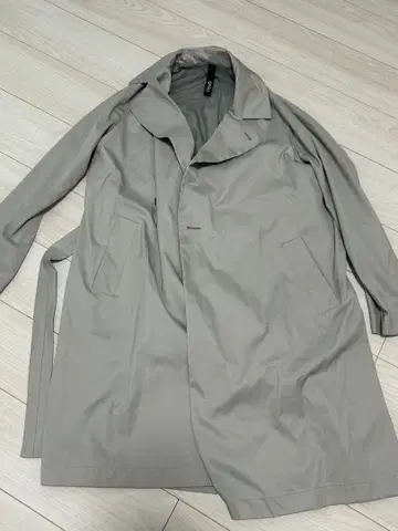 hevo 그레이 트렌치코트