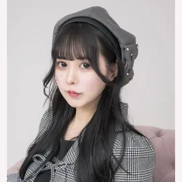 pium 비쥬 리본 베레모