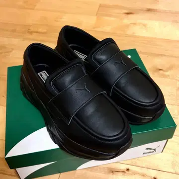 [ 새상품급 ] 23.5cm/PUMA LOAFYR 우먼 통굽