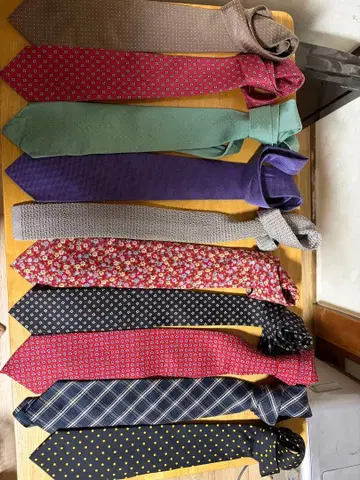 넥타이 10세트 랄프 로렌